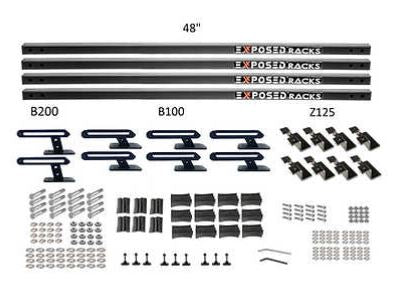 Exposed Rack 8-00-6665-BK Roof Rack Kit