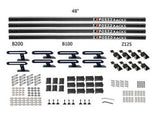 Exposed Rack 8-00-6665-BK Roof Rack Kit