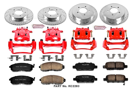 KC2283 Powerstop 1 Click Kit W/Calipers