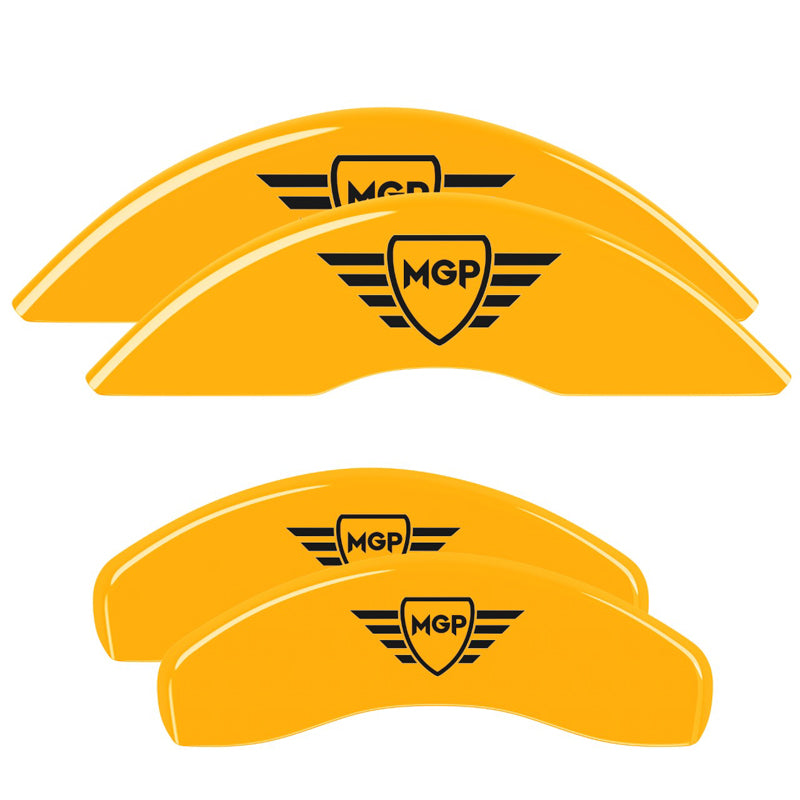 10259SMGPYL Mgp Caliper Set Of 4 Caliper Covers  Engraved F