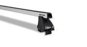 JA8891 Rhino Rack Heavy Duty 2500 Silver 2 Bar Roof R