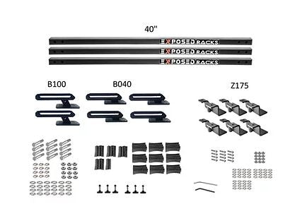 Exposed Rack 8-00-5671-BK Roof Rack Kit