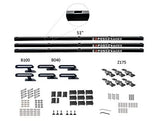 Exposed Rack 8-00-5777-BK Roof Rack Kit