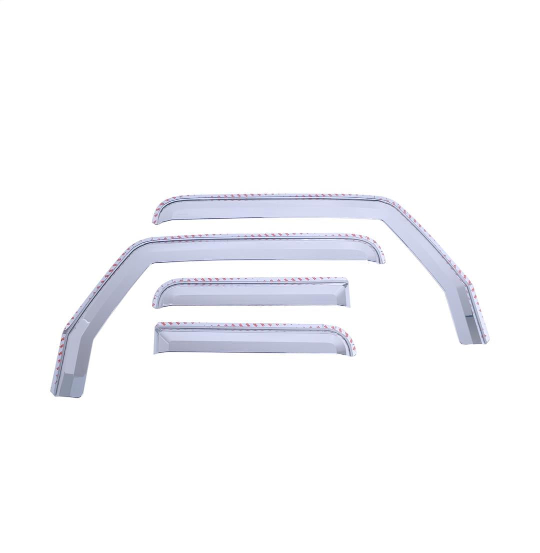 480221 Putco Element Chrome Window Visor Tape On