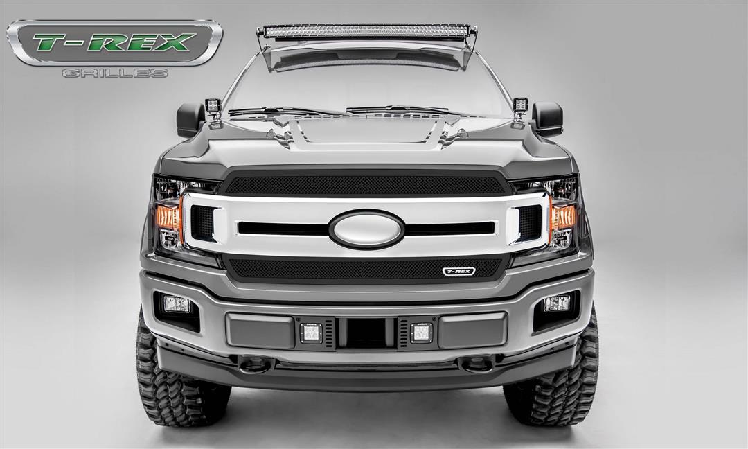 51711 T-Rex Uprcls Blk Ins/Over F150 Xlt 18-19