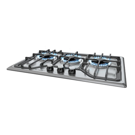 AG-300S Nat.Quality Deluxe 3-Burner Built-In Gas Cookto