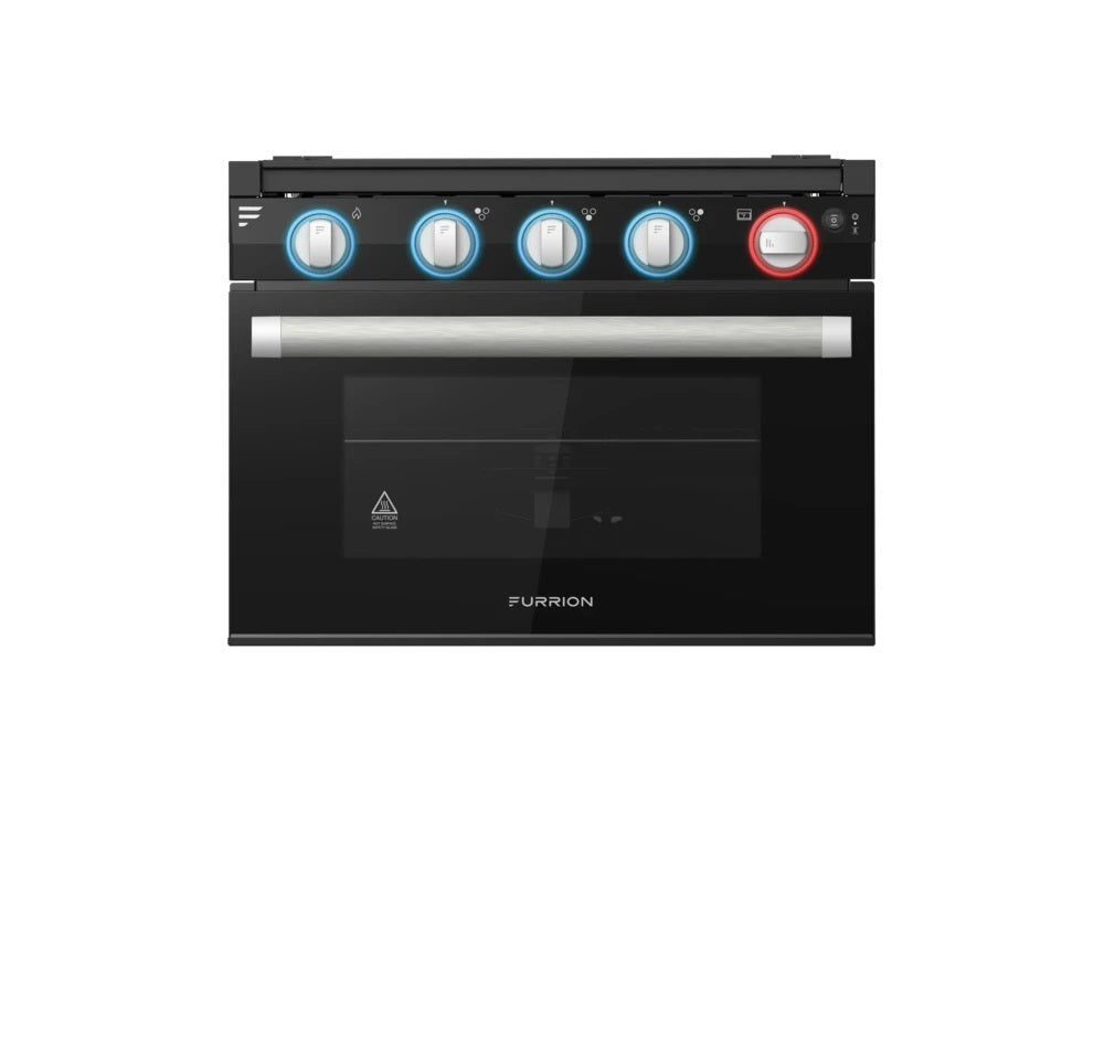 F1S17L02A-BL Furrion Llc 17 3Burner Gas Range With Glass D