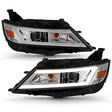 121575 Anzo Projector Headlight Set; Square; Le