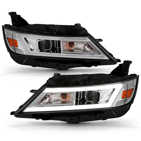 121575 Anzo Projector Headlight Set; Square; Le