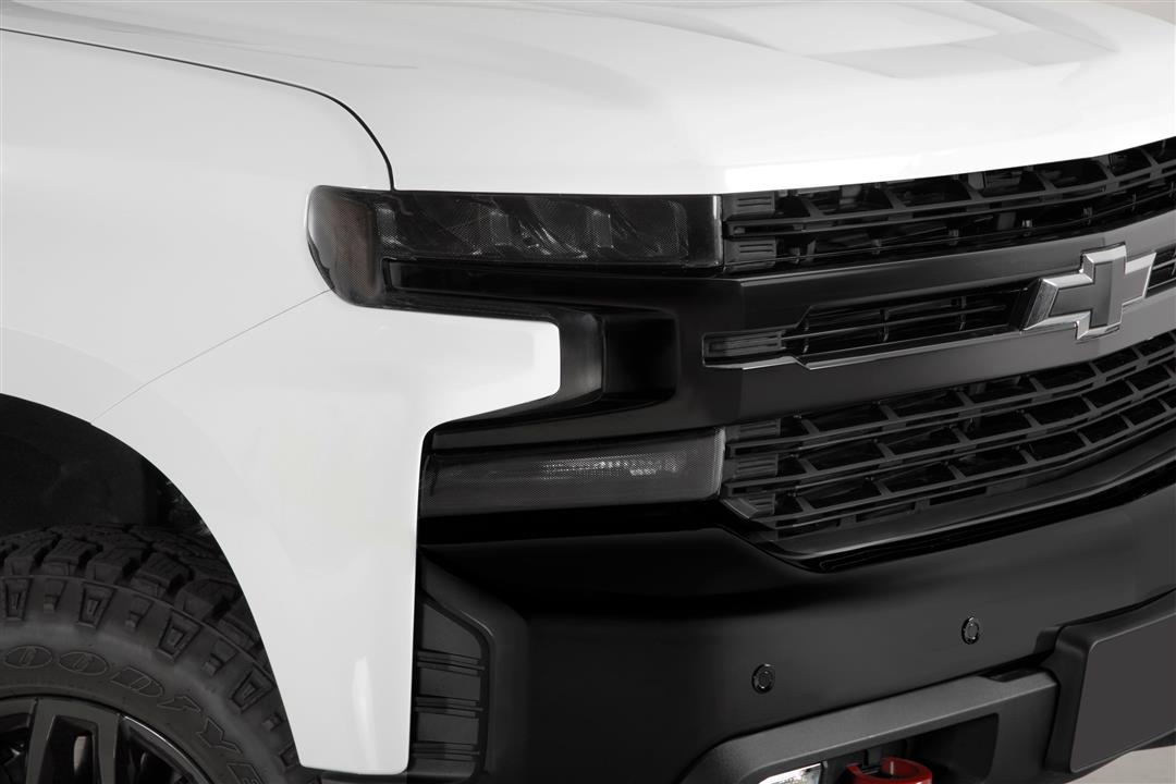 GT0990X Gt Styling Headlight Cover 6 Piece Carbon Fi