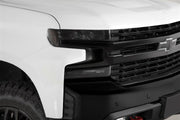 GT0990X Gt Styling Headlight Cover 6 Piece Carbon Fi