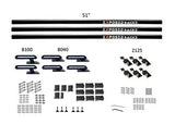 Exposed Rack 8-00-6677-BK Roof Rack Kit