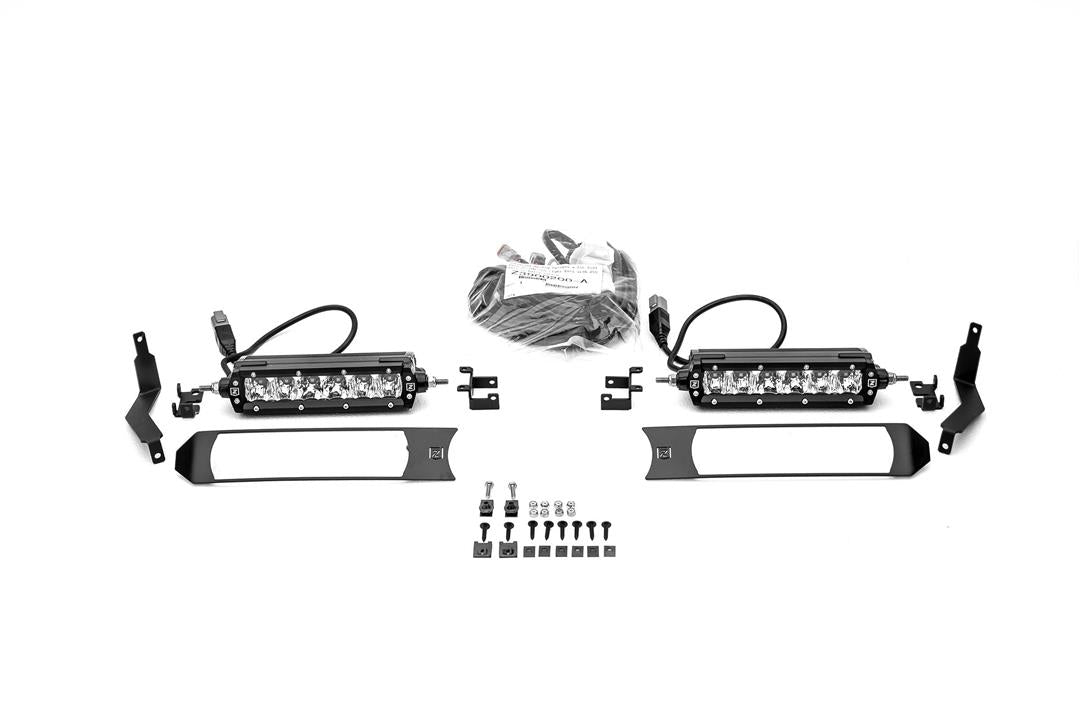 T-Rex OE Grille with Dual 6-Inch LED Kit for F250+ 2017-2019