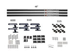 Exposed Rack 8-00-6664-BK Roof Rack Kit