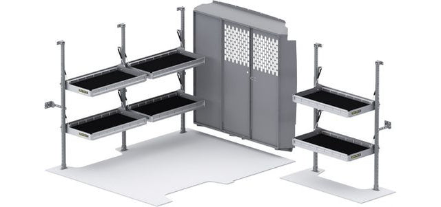 51PMX Holman Folding Shelf Leg/ Ram Promaster Lo