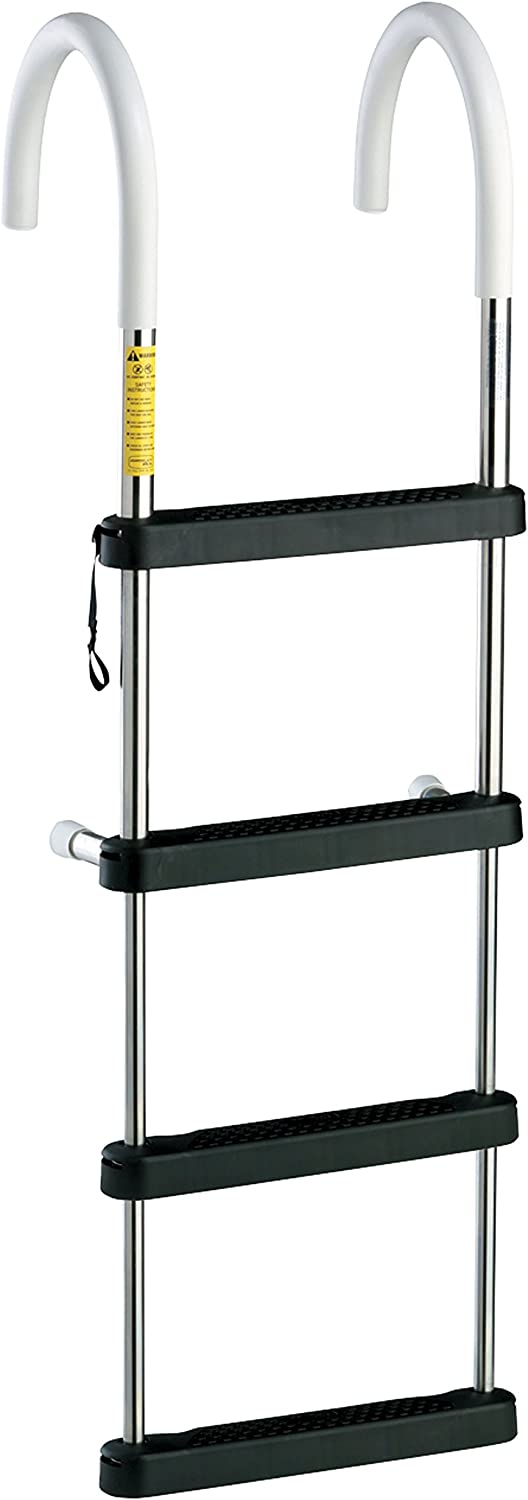 06141 Garelick Ladder 4 Step Ss Tele