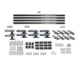 Exposed Rack 8-00-5662-BK Roof Rack Kit