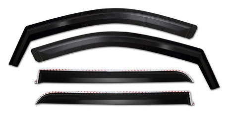 680027 Putco Element Matte Black Window Visors 2 