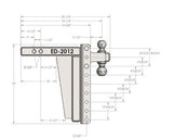 ED2012 Bulletproof 2.0' Extreme Duty 12' Drop/Rise