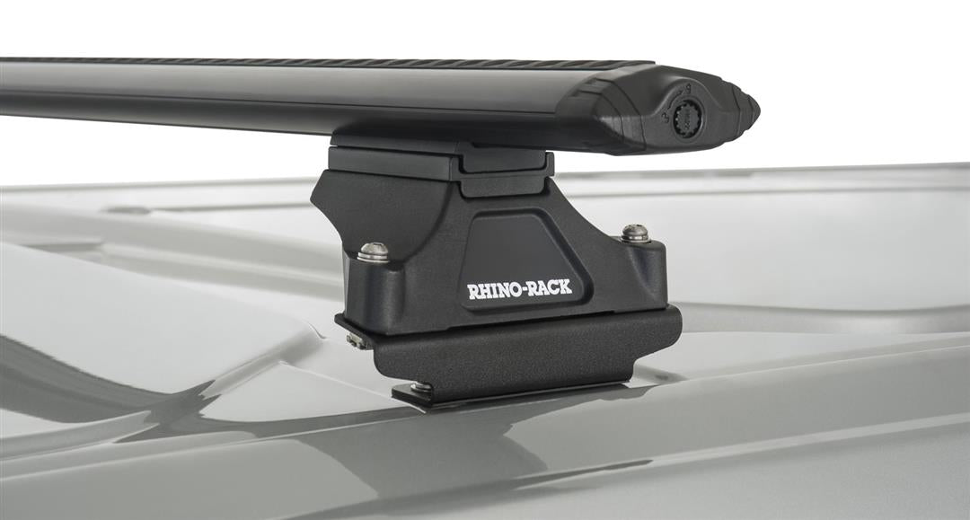 JA5413 Rhino Rack Vortex Rltp Black 2 Bar Roof Rack