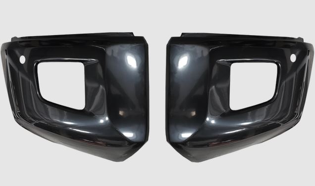 DU0301 Ecoological Gloss Black Bumper Overlay With Sen