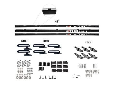 Exposed Rack 8-00-5774-BK Roof Rack Kit