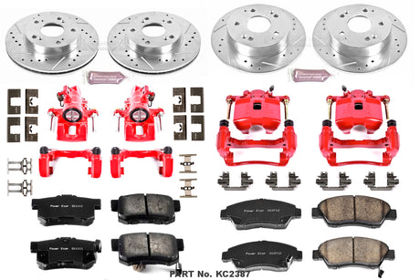 KC2387 Powerstop 1 Click Kit W/Calipers