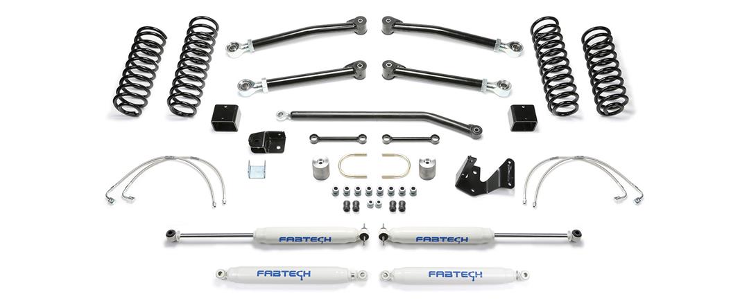 K4052 Fabtech 3' Trail Ii W/ Perf Shock