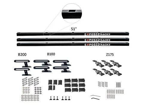 Exposed Rack 8-00-5767-BK Roof Rack Kit