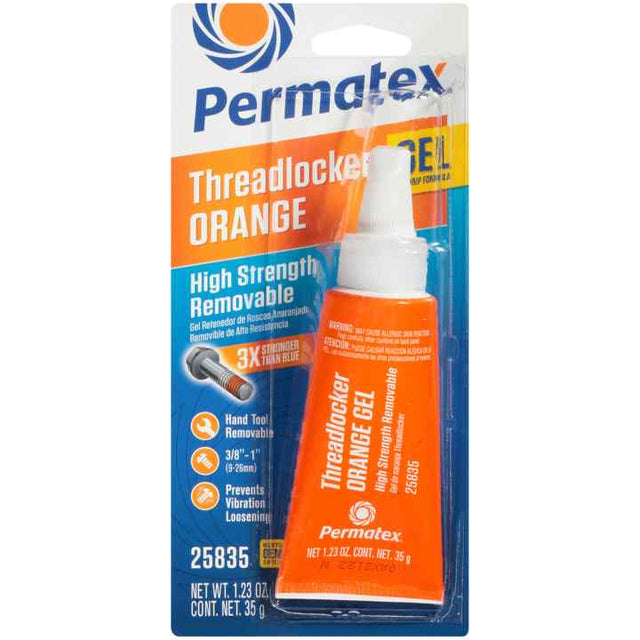 25835 Permtx-Lockt High Strength Removable Orange Thre