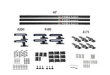Exposed Rack 8-00-5661-BK Roof Rack Kit