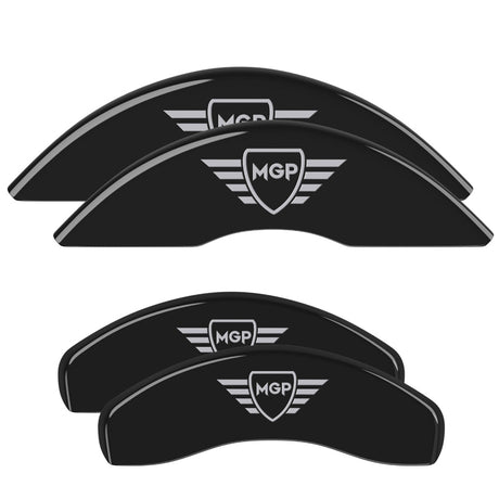 13088SMGPBK Mgp Caliper Set Of 4 Caliper Covers  Engraved F