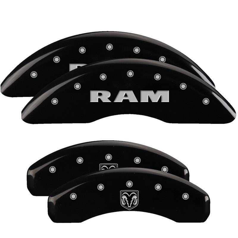 55006SRMHBK Mgp Caliper Set Of 4 Caliper Covers  Engraved F