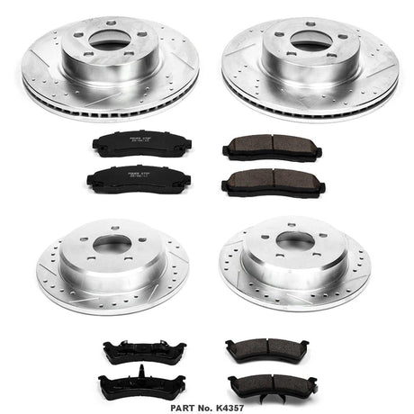 K4357 Powerstop 1 Click Brake Kit