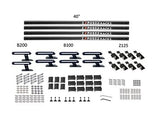 Exposed Rack 8-00-6662-BK Roof Rack Kit