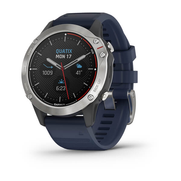 010-02158-90 Garmin Quatix 6 Marine Smartwatch Capt. B