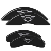 42023SMGPBK Mgp Caliper Set Of 4 Caliper Covers  Engraved F