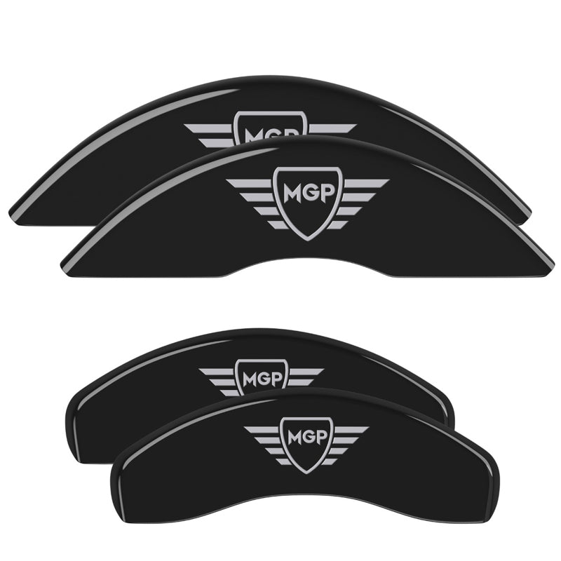 42023SMGPBK Mgp Caliper Set Of 4 Caliper Covers  Engraved F