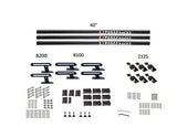 Exposed Rack 8-00-6661-BK Roof Rack Kit