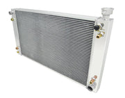 FB284 Holley Aluminum Radiator; 3-Row; 1 5/16 In