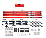 Exposed Rack 8-00-5778-RD Roof Rack Kit