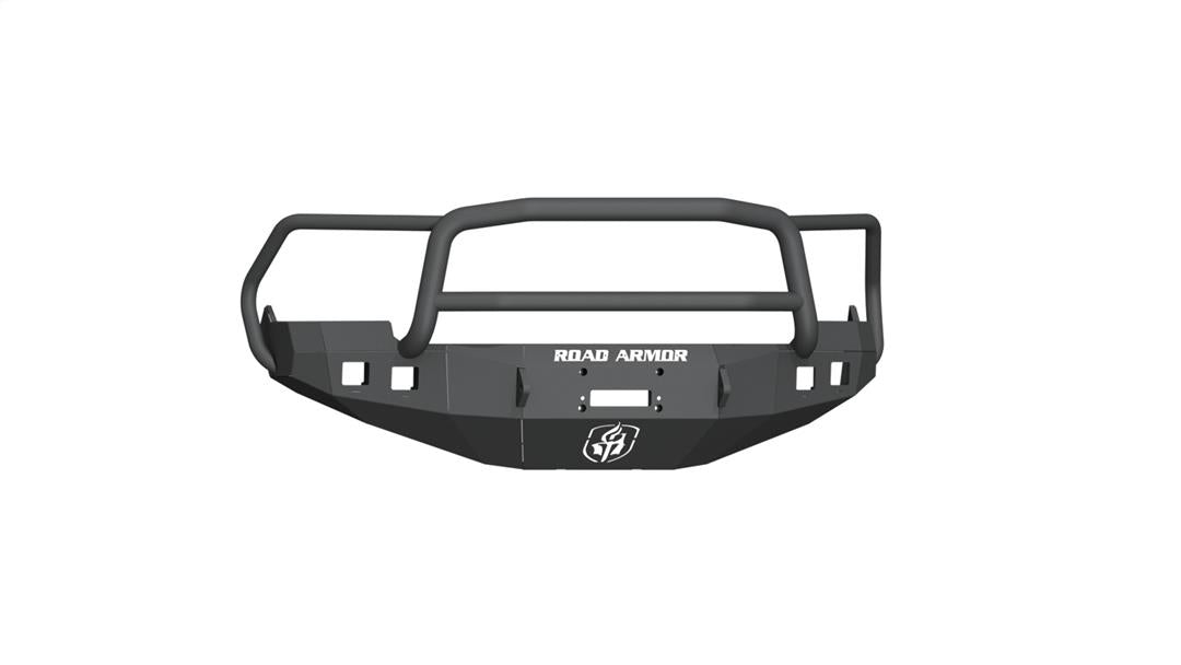 4091F5B Road Armor Stealth Front Winch Lonestar Black
