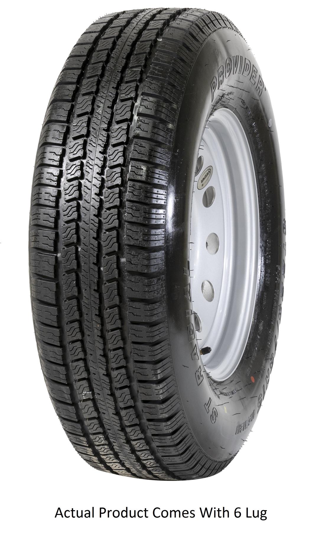 A225R645SMEM Taskmaster St225/75R15 10 Ply Provider On 15X6