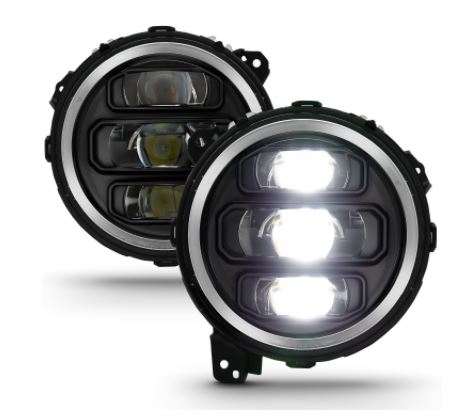 111466 Anzo Led Hl Wrangler 2018-2019