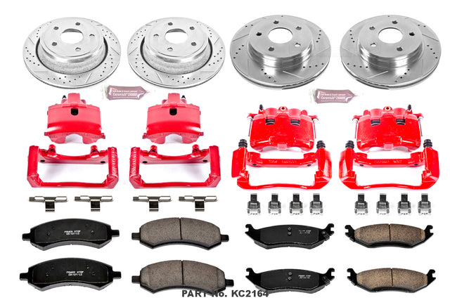 KC2164 Powerstop 1 Click Kit W/Calipers