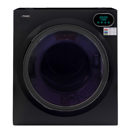 18-852 BLACK Pinnacle Digital Compact Short Dryer Black