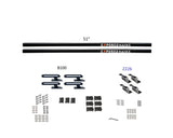 Exposed Rack 8-00-7666-BK Roof Rack Kit