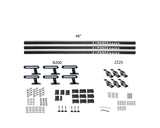 Exposed Rack 8-00-7684-BK Roof Rack Kit