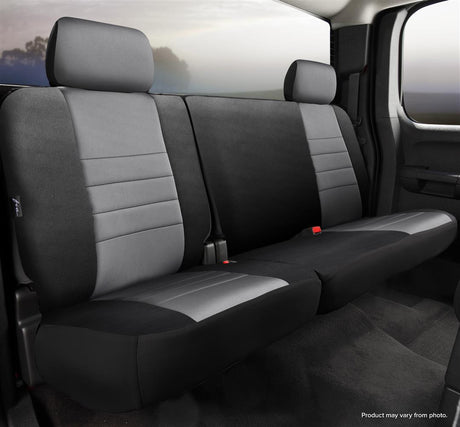 NP92-88 GRAY FIA Np Rear 60/40 Split Seat Cover For