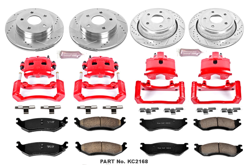 KC2168 Powerstop 1 Click Kit W/Calipers